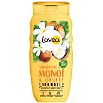 Lovea, Shampooing monoï karité cheveux secs & abîmés