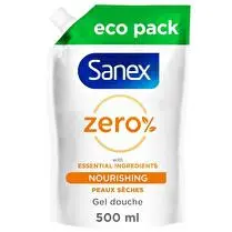 Sanex, Recharge douche essentiel classique peaux sèches