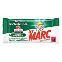 ST MARC Lingettes antibactériennes compostables