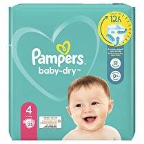 PAMPERS Couches paquet taille 4