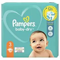 Pampers, Couches paquet taille 3