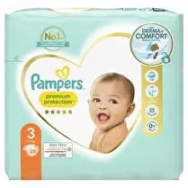 Pampers, Couches paquet taille 3