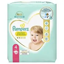 Pampers, Couches paquet taille 4