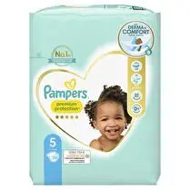 Pampers, Couches paquet taille 5