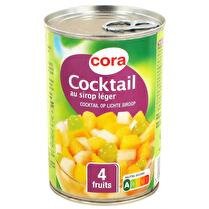 CORA Cocktail 4 fruits préservé