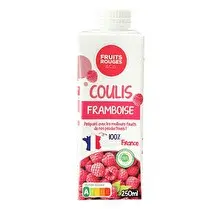 Fruits & co, coulis framboise 250ml