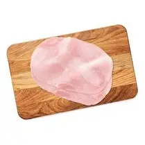 Emballé dans nos ateliers, 4 tranches de jambon supérieur dégraissé découenné