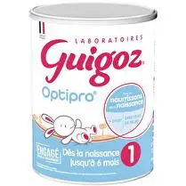 Guigoz, Optipro 5hmo 1 âge dès la naissance boite métal