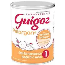 Guigoz, Pelargon 1er âge dès la naissance boite métal