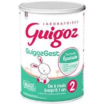 Guigoz, Lait en poudre gest 2ème âge dès 6 mois boite métal