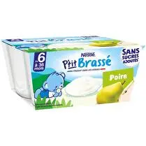 Nestlé, Sans sucres ajoutés poire dès 6 mois