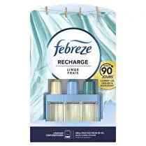 Fébrèze, Recharge diffuseur linge frais