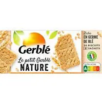 Gerblé, Biscuit nature
