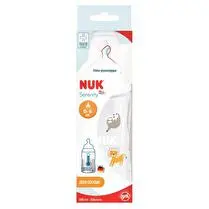 Nuk, Biberon col large serenity+ 300ml 0/6 mois mixte temperature control