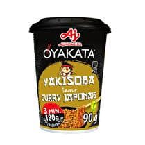 OYAKATA Nouilles sautées yakisoba cup curry japonais