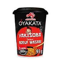 OYAKATA Nouilles sautées yakisoba cup boeuf wasabi