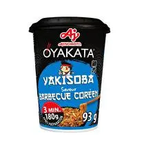 Oyakata, Nouilles sautées yakisoba cup barbecue coréen