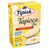 Tipiak, Tapioca sans résidus de pesticides fin, express 4 mn