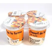 Ferme de la Ceriseraie, Yaourt aux fruits abricot