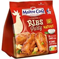 Maître coq, Ribs party poulet nature