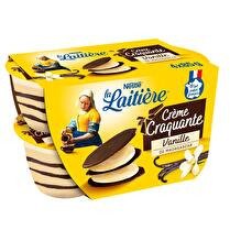 LA LAITIÈRE Crème craquante vanille