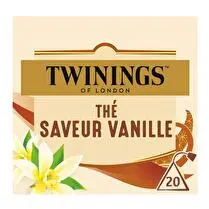 Twinings, Thé noir Vanille - x 20 sachets soit 38 g