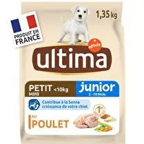 Ultima, Croquettes poulet petit chien junior
