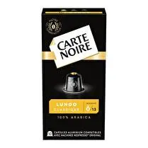 Carte noire, Capsules alu lungo classique n°6 x 10