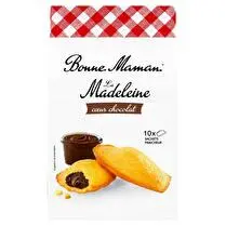 Bonne maman, Madeleines coeur chocolat