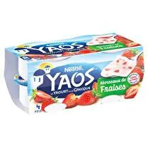 Nestlé, Yaourt à la grecque aux morceaux de  fraises