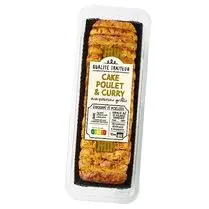 Votre rayon propose, Cake poulet curry - 230 g