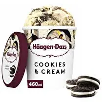 Häagen dazs, Pot glacé cookies and cream
