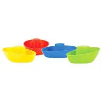 Nuby, Petits bâteaux x 4 a empiler pour le bain
