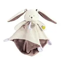 Baby nat', Doudou lapin taupe