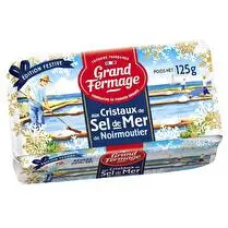 Grand fermage, Beurre moule sel de mer