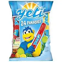 Yeti, Glaces à l'eau panachés x24