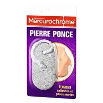 Mercurochrome, Pierre ponce