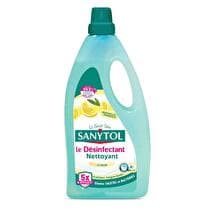 SANYTOL Nettoyant désinfectant sols & surfaces citron