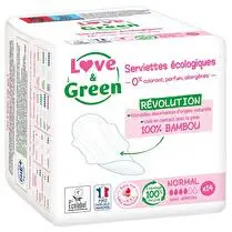 Love & Green, Serviettes hypoallergéniques normal