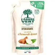 L'arbre vert bien-être, Recharge crème lavante amande
