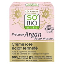 So'Bio étic, Crème rose éclat fermeté jour précieux argan