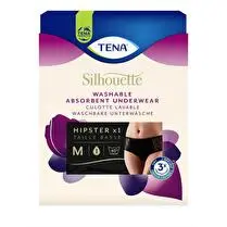 Tena, Culotte lavable black taille basse M