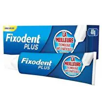 Fixodent, Crème fixative plus barrière anti-particules neutre 40grs