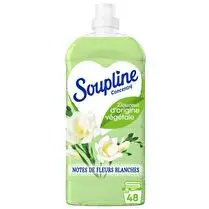 Soupline, Assouplissant douceur d'origine végétale fleurs blanches