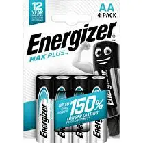 Energizer, Piles max plus  AA dure jusqu'à 150% plus longtemps  x4