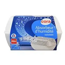 Cora, Absorbeur d'humidité large inclus 1recharge parfum neutre 300g