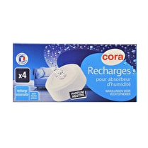 Cora, Boite de 4 recharge galet perce cora 450 g neutre
