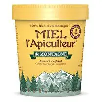 Miel l'Apiculteur, Miel de montagne crémeux pot carton