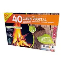Flam Up, Cubes allume-feu 100% végétal