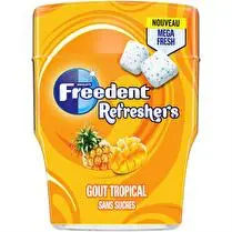 Freedent, Dragées refreshers  tropical sans sucre